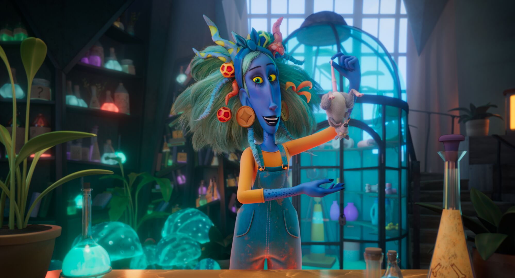 Mia a �kola monster